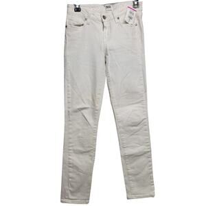 Paige Skyline Ankle Peg in Crisp White Size 26